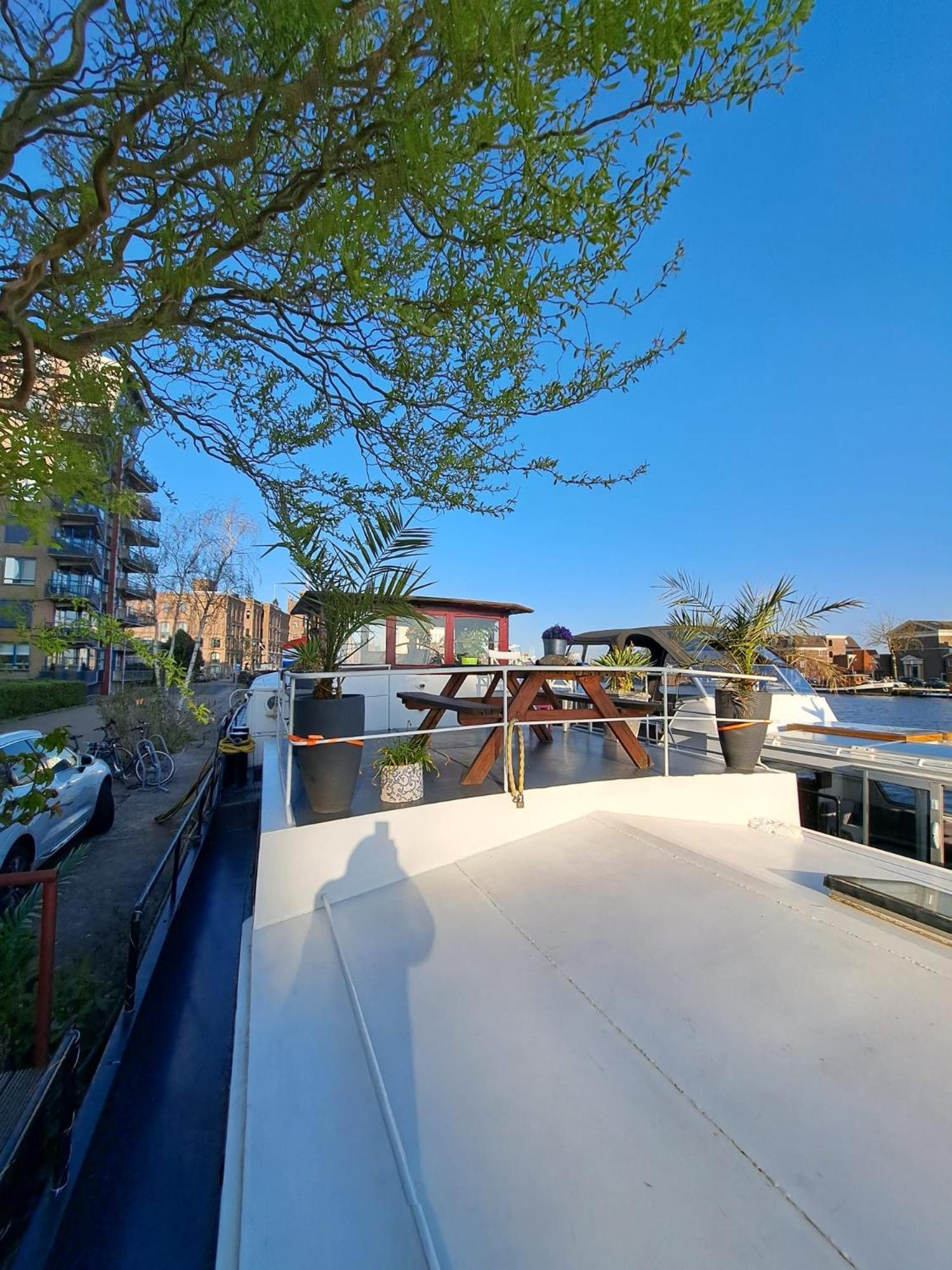 B&B Teddy "Prachtig Authentiek Woonschip Uit 1912, 15 Minuten Van Amsterdam" Wormer エクステリア 写真